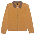 Washed Canvas Work Shirt - Gold