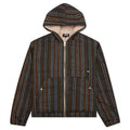 Wool Stripe Work Jacket - Olive