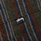 Wool Stripe Work Jacket - Olive