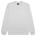 Stock Logo L/S Crew - Grey Heather