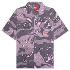 Sugar S/S Woven Crop Fit Shirt - Pink Nectar