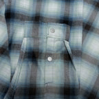 Sun Bleached Flannel Shirt - Cloud