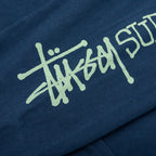 Superior Quality Pig. Dyed Ls - Navy