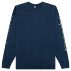 Superior Quality Pig. Dyed Ls - Navy