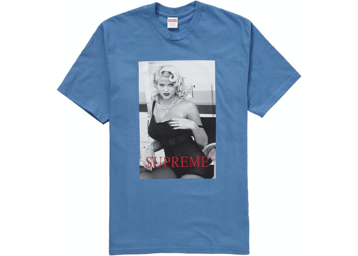SUPREME ANNA NICOLE T-SHIRT BLUE