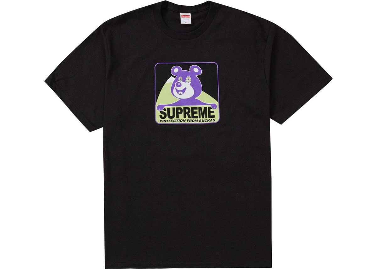 SUPREME BEAR TEE BLACK