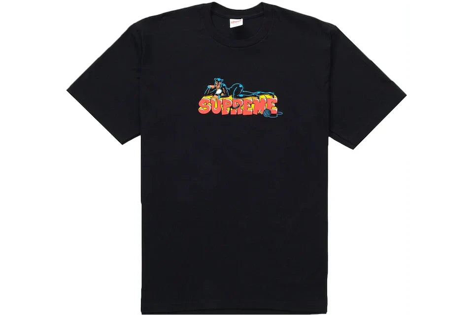 SUPREME CATWOMAN TEE BLACK