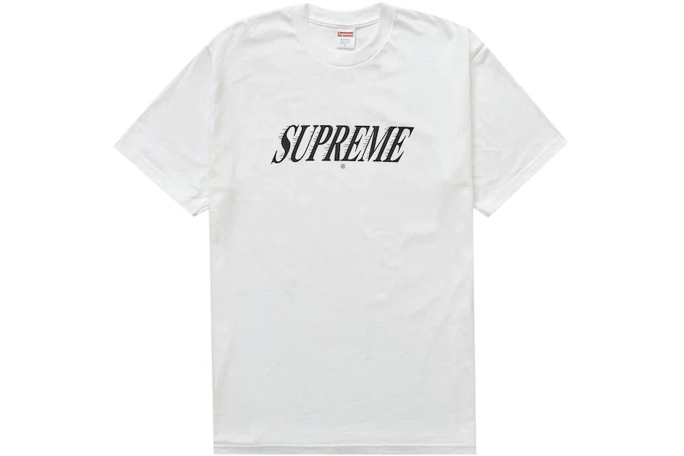 SUPREME SLAP SHOT TEE WHITE