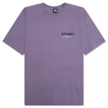 Surf Club Pigment Dyed Tee - Grape