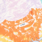 Surf Trip Printed Oversized T-Shirt - Tie Dye