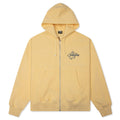 Surf Size Garment Dyed Zip Hood - Gold