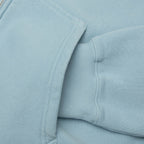 Surf Size Garment Dyed Zip Hood - Sky Blue