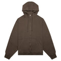Zip-Up Sweat Hoodie - Mink