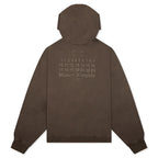 Zip-Up Sweat Hoodie - Mink