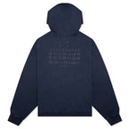 Zip-Up Sweat Hoodie - Vintage Blue