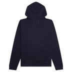 Tonal Upside Down Logo Hoodie - Blue/Tonal Embroidery