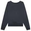 Reverse Applicated Stitch Logo Sweatshirt - Washed Black