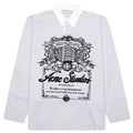 Floragatan Artwork Polo - Cold Grey