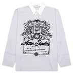 Floragatan Artwork Polo - Cold Grey