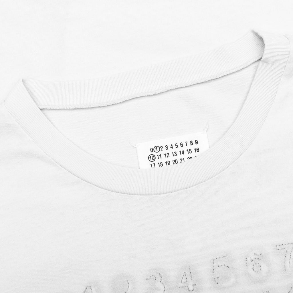 Embroidered Logo T-Shirt - Ecru