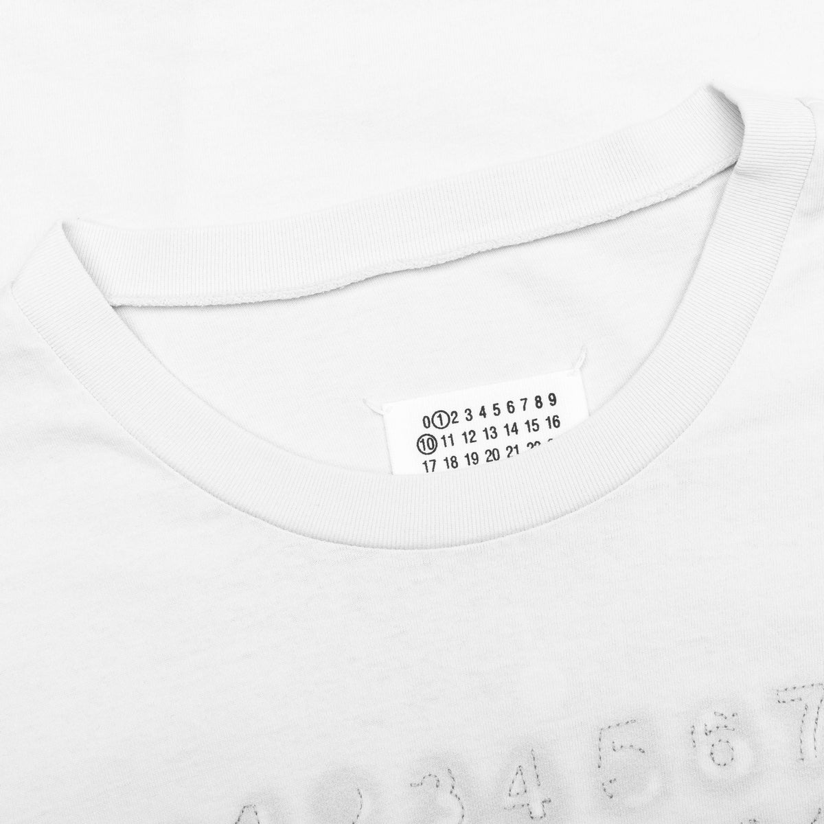 Embroidered Logo T-Shirt - Ecru