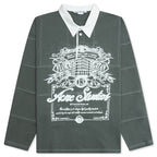 Floragatan Artwork Polo - Vintage Green