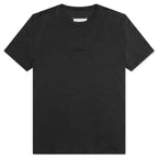 Upside Down Logo T-Shirt - Washed Black/Tonal Embroidery