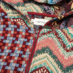 Tapestry Sounds Zip Hoodie - Red