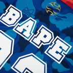 adidas Originals x BAPE Teamgeist Hockey Tee - Blue/Red/Green