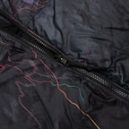 1996 Retro Nuptse Jacket - TNF Black Trail Glow Print