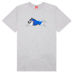 The Old Hangtag Sticker S/S Tee - Heather Grey
