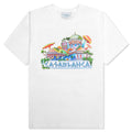 The Road To Knowledge Printed T-Shirt - White