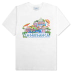 The Road To Knowledge Printed T-Shirt - White