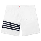 4Bar Board Short - White