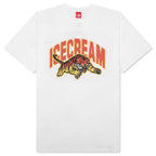 Tiger S/S Tee - White