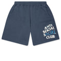 'Tonkatsu' Boro Wave Shorts - Indigo