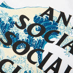 'Tonkatsu' The Great Wave Tee - White