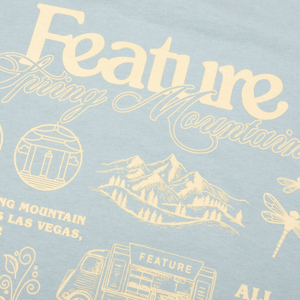 Town Ad Tee - Goblin Blue