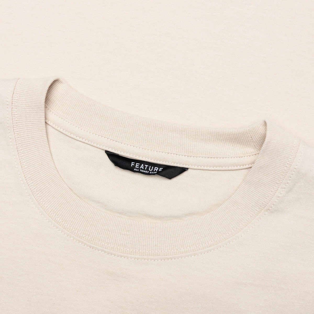 Town Ad Tee - Oatmeal