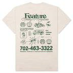 Town Ad Tee - Oatmeal