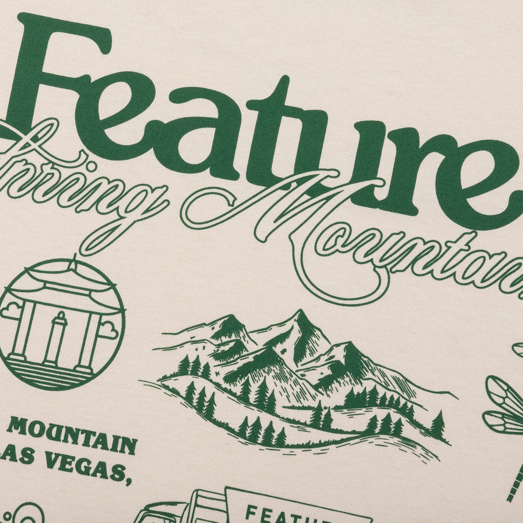 Town Ad Tee - Oatmeal