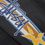 Two Star Pigment Dyed L/S Tee - Faded Black