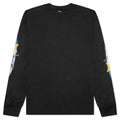 Two Star Pigment Dyed L/S Tee - Faded Black