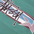 Two Star Pigment Dyed L/S Tee - Pine