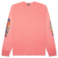 Two Star Pigment Dyed L/S Tee - Sherbert