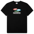 Two Flower Tee - Black