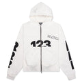 USO-123 CVA Zip Hoodie - Max White