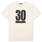 30th Anniversary S/S T-Shirt - Light Beige