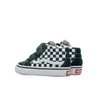 Toddler Sk8-Mid Reissue V "Checkerboard" - Scarab/True White