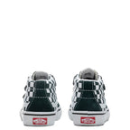 Toddler Sk8-Mid Reissue V "Checkerboard" - Scarab/True White